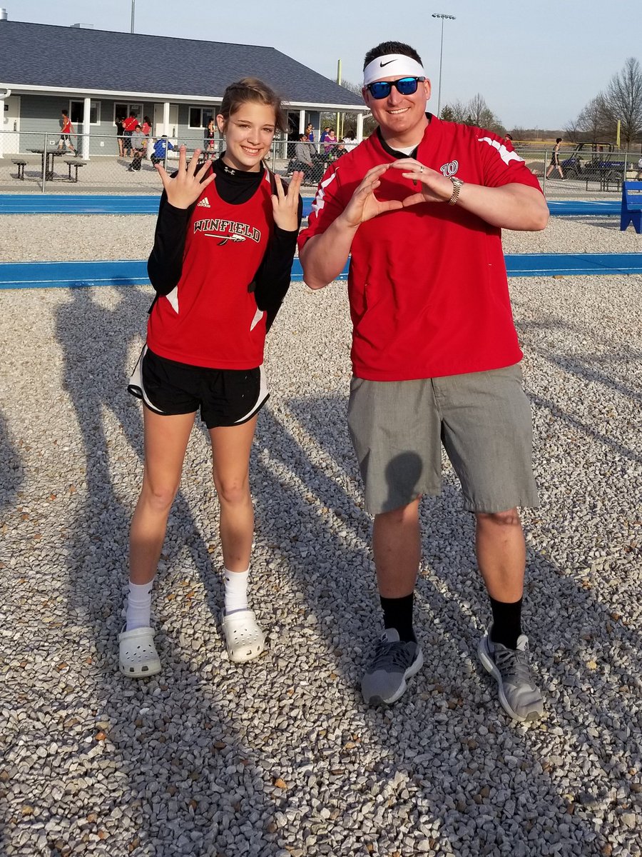 KennethHiggins2's tweet photo. Very proud of Karlee Boschert for obtaining her goal of remaining undefeated in 100m hurdles!! 8-0!!! Atta-girl!!! https://t.co/LSLvgvx88p