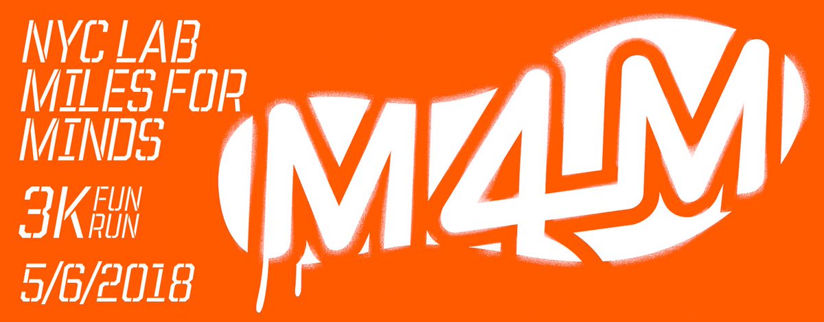 NYCLabHS's tweet photo. Register for the Lab Miles for Minds 3k! Participants receive a shirt and community service hours. 
The grade with the most finishers wins Insomnia Cookies; students who finish ahead of Scotty win lunch! https://t.co/HdZ2iK7Cei https://t.co/ZWNi3Hux7b