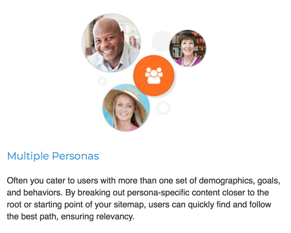 DavidParmeleeUX's tweet image. Saw this in the @slickplan #SiteMap #EmailCourse - couldn&apos;t agree more! :-)