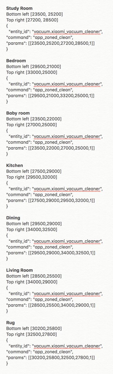 google home xiaomi vacuum commands