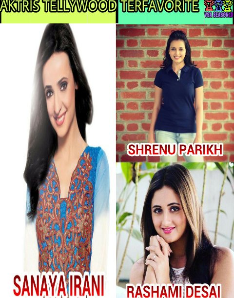 socmedvote's tweet photo. #VSASEASON10
#AktrisTellywoodTerfavorite
JUARA1= SANAYA IRANI
JUARA2= @shrenuparikh11
JUARA3= @TheRashamiDesai https://t.co/Yhs0GDMwOa