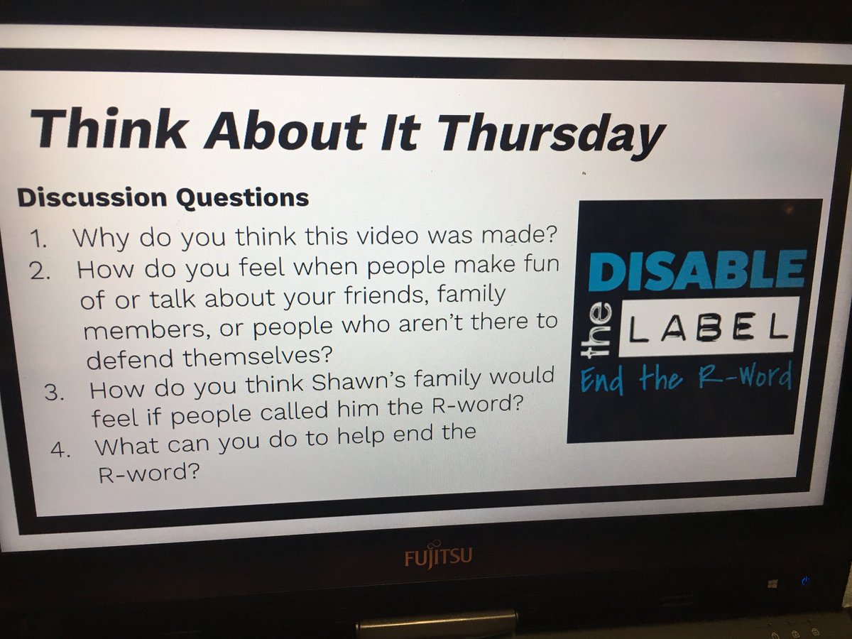 kess_mac's tweet photo. These @DoerreKISD scholars are ready to #SpreadtheWord to @EndTheWord. Thereโs a new R word in town! #respect Thanks for providing the inspiration #StuckinNeutral @TTrueman https://t.co/U8qoAd8bgH
