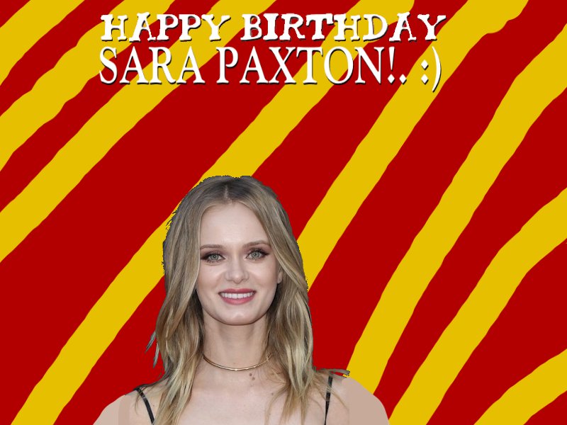 Happy (Late) Birthday :) 