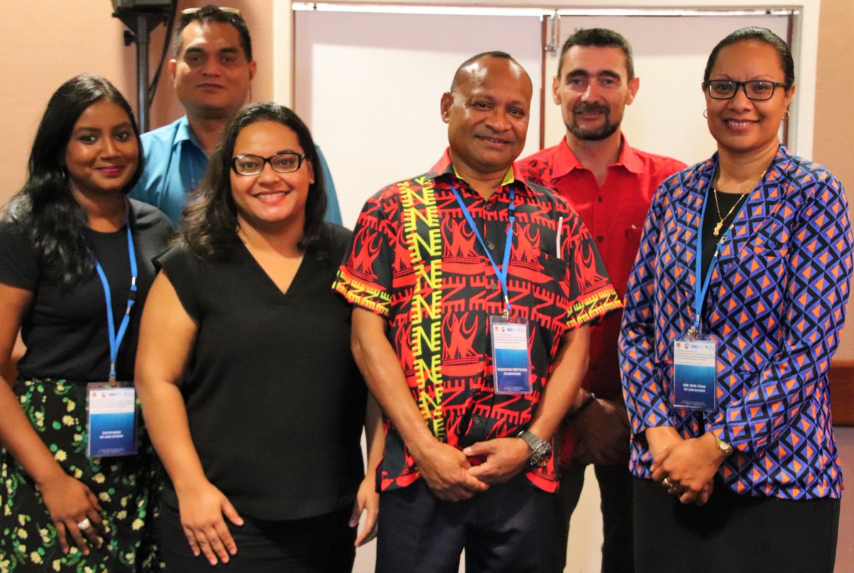 spc_live's tweet image. Meet part of the team from Oceans and Maritime SPC, that are in Papua New Guinea this week working alongside IMO and the National Maritime Safety Authority PNG for the Joint Regional Conference that concludes tomorrow. #3rdDSSF #PacWIMA #ISMcode