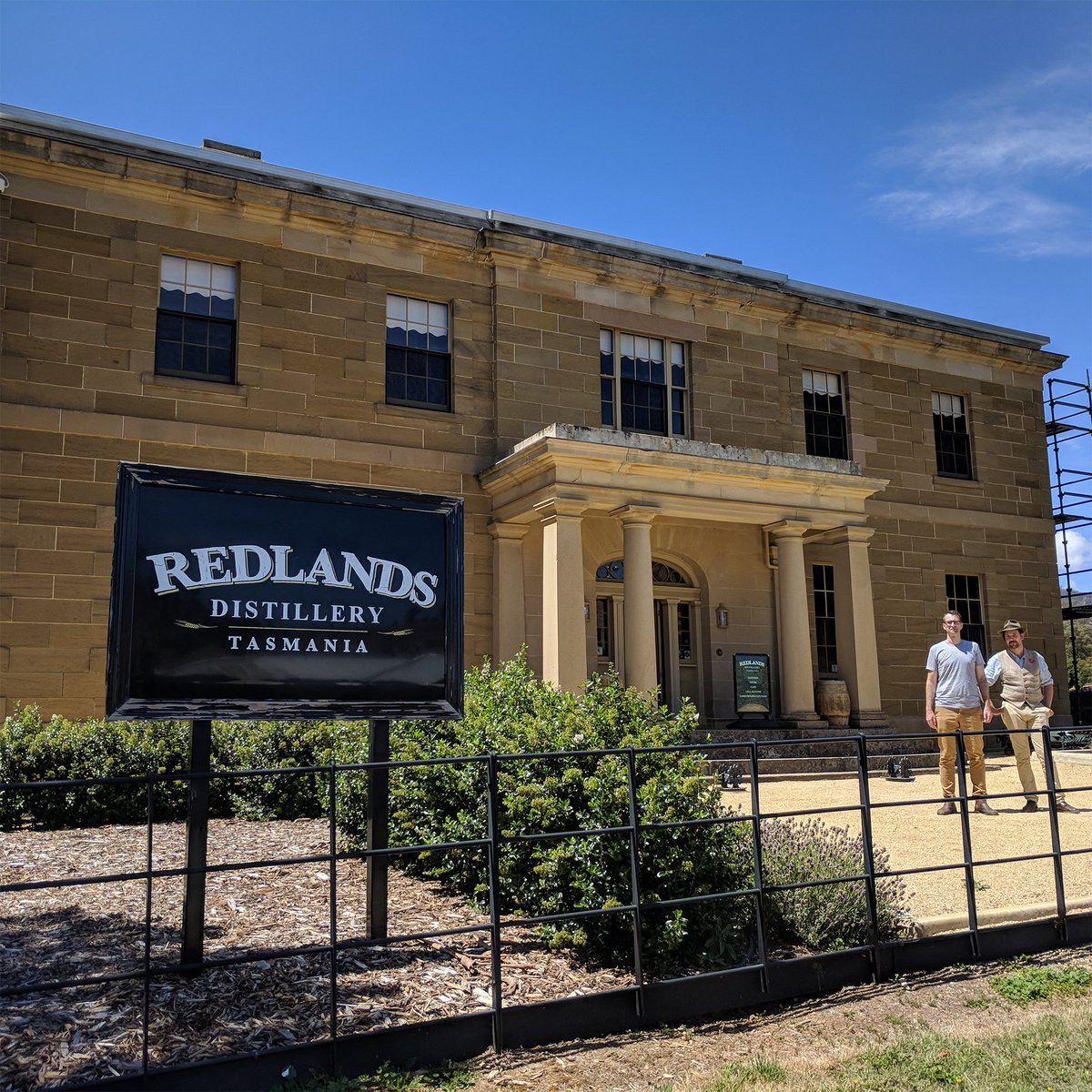 It was fantastic visiting Redlands Distillery at Dysart House. A very impressive building and some amazing spirits! If you are in Tasmania, make sure to drop in.