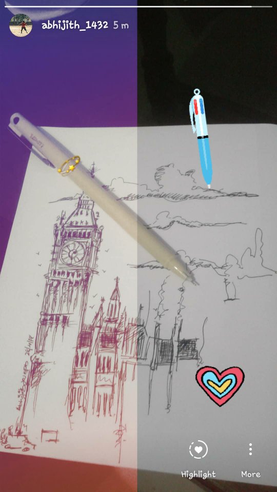 abhi1432007's tweet photo. @London @visitlondon @pensketch #pen_love #Instagram #story https://t.co/AxH9TOLdrs
