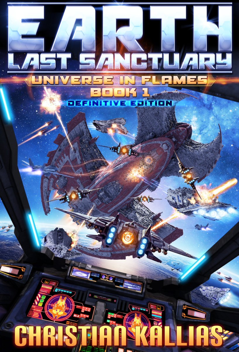 The Definitive Edition of Earth - Last Sanctuary is OUT!
Get it today while it's still at its $0.99 launch price (for over 500 pages)
-== Includes the Bonus Novella: Ryonna's Wrath ==-

mybook.to/UiF1

#sfrtg 
#amwriting 
#iartg
#asmsg
#99cents