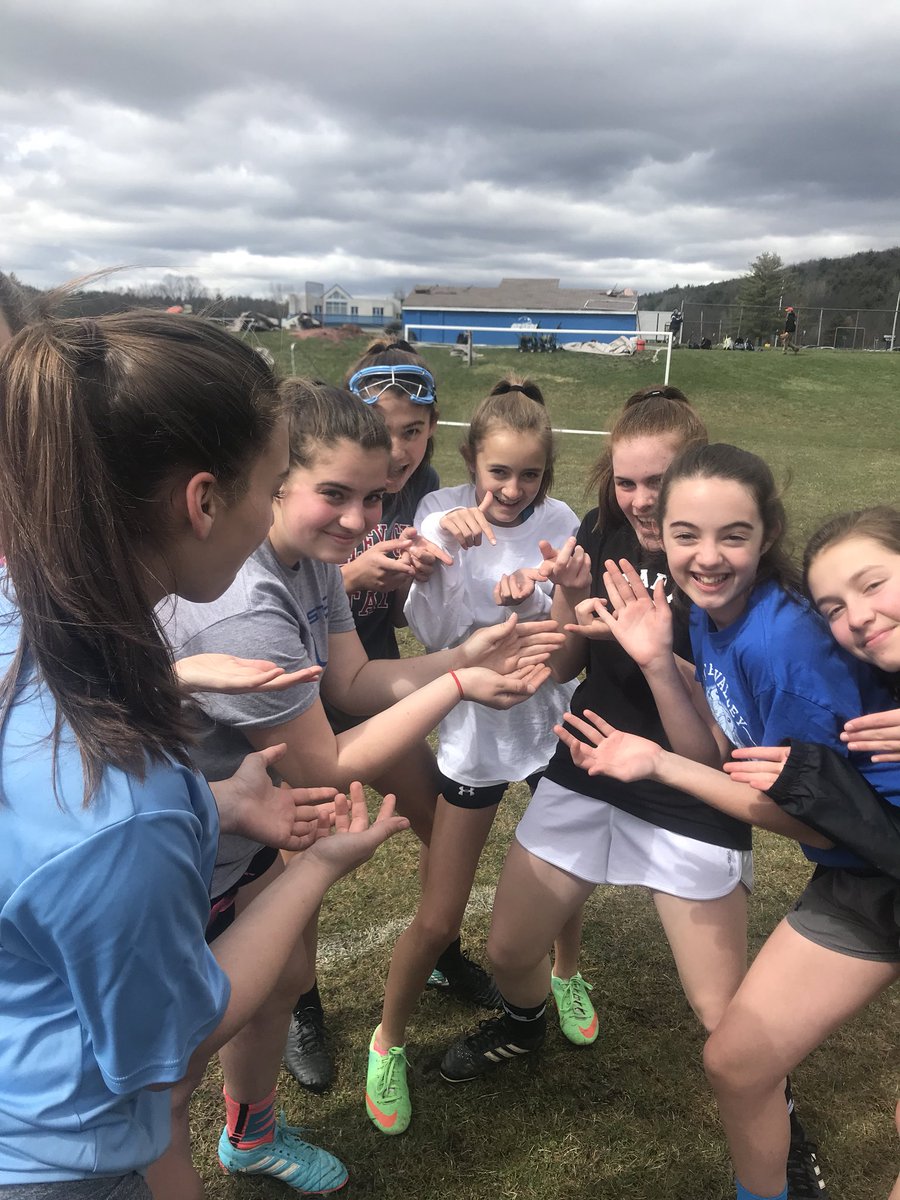 OVGirlsLax1's tweet photo. He MS team found a buddy on the field today! Looks like the 🐸 wanted to come out a play! First week of MS practices ✅ https://t.co/oTvgHqYb43