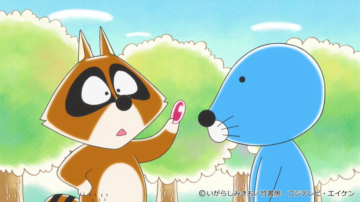 放送情報：106話】4月28日（土）あさ5:22～フジテレビにて「アライグマ