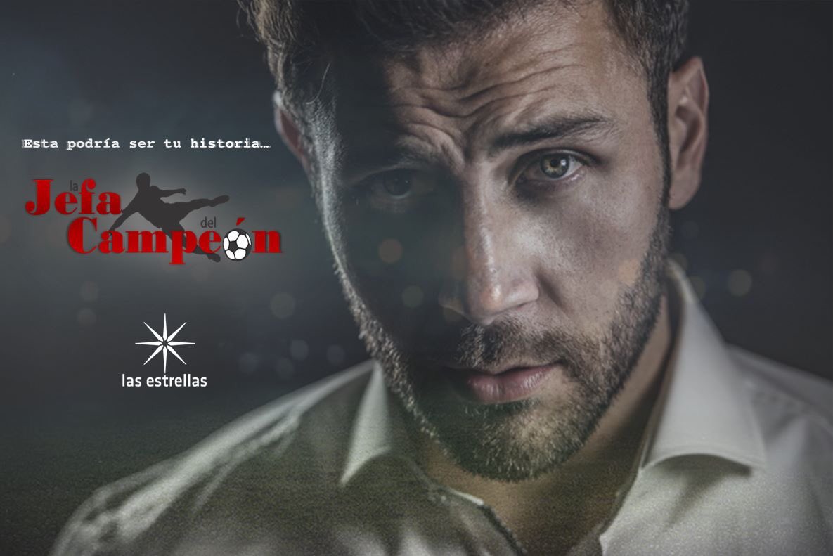 ¡Esta podría ser tu historia! #LaJefaDelCampeón 
EN JUNIO POR LAS PANTALLAS DE #LasEstrellas.

<a href="/FerroCarlos/">Carlos Ferro</a> regresa protagonizando esta historia que te cautivará.

<a href="/afri_zavala/">Africa Zavala</a> <a href="/Raucoronado/">Raul coronado</a> <a href="/albertoagnesi/">Alberto Agnesi</a> <a href="/Fer_Uf/">Fernanda Urdapilleta</a> <a href="/ElAguila_Gomez/">Roberto Gomez Fernán</a> <a href="/Telenovelesco_/">Telenovelesco</a> <a href="/BlogRumoreS/">RumoreS</a> #carlosferro