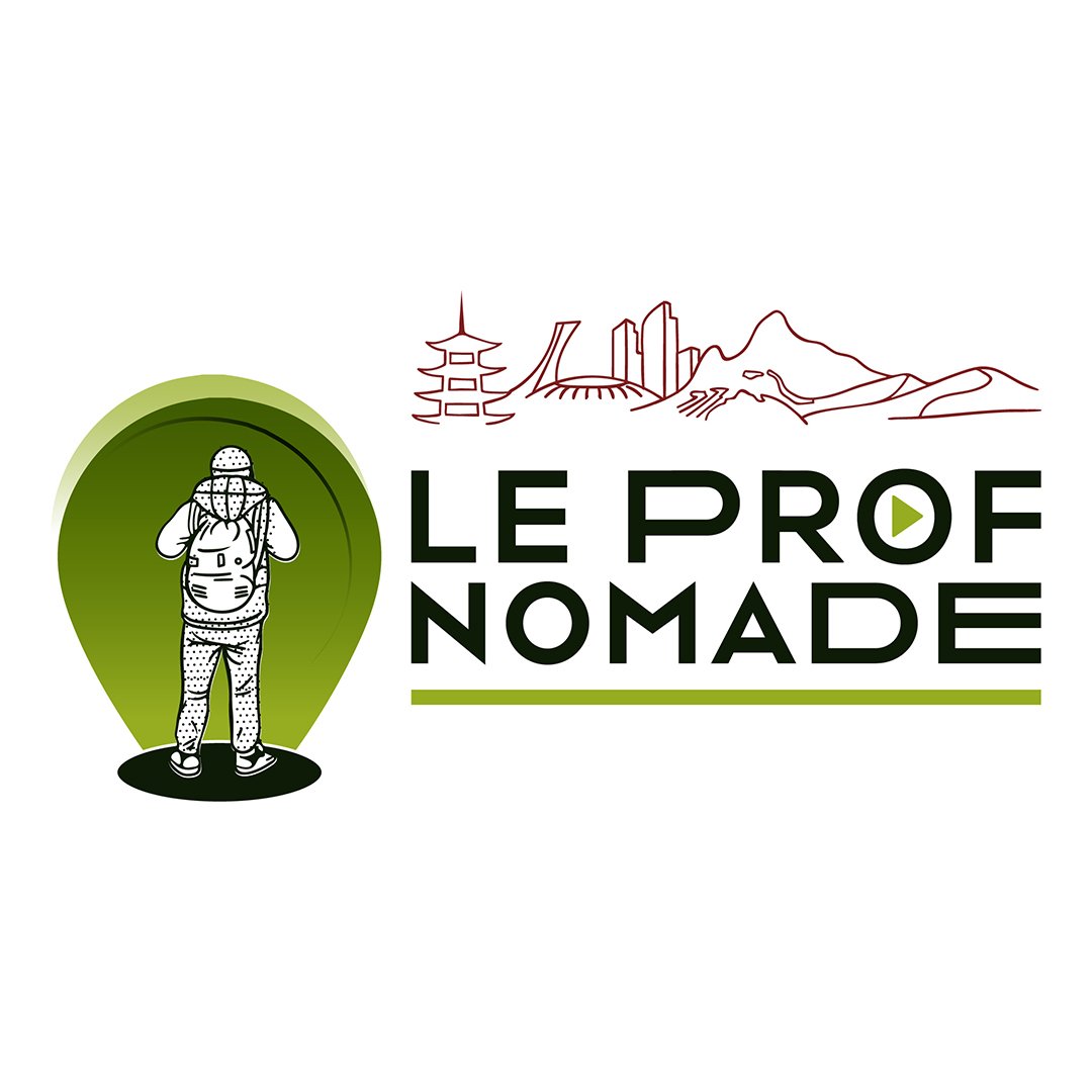 Insanemoe's tweet photo. Logo pour @leprofnomade
Un projet de blog par un voyageur/enseignant @olibalboa182
Il partagera ses aventures et histoires venant de partout autour du monde !
Une super bonne idée très inspirante.
#voyager #blog #Monde https://t.co/VhNZgTCAxc