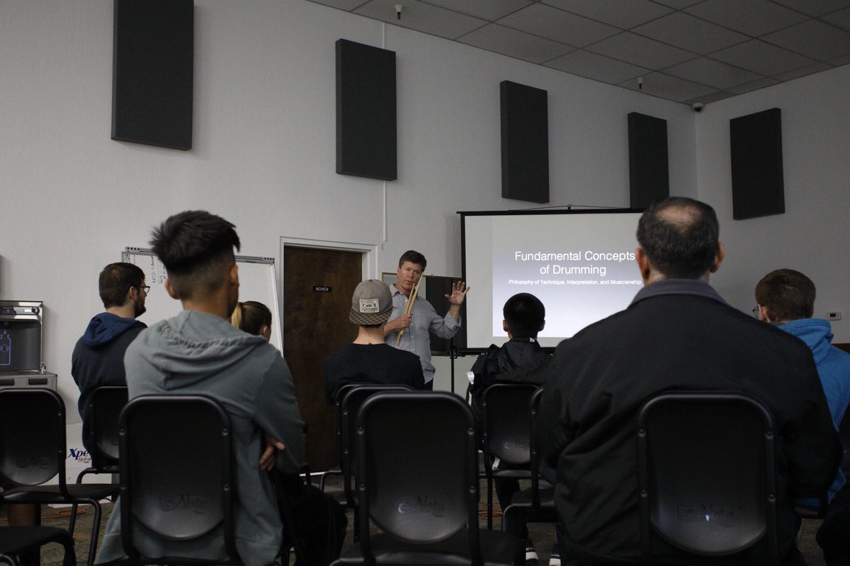 scvanguard's tweet photo. Workshops with Paul Rennick and Michael Rosales are off to a great start! #HipHopDance #Percussion #VMAPA https://t.co/6DjHnMRe1Y