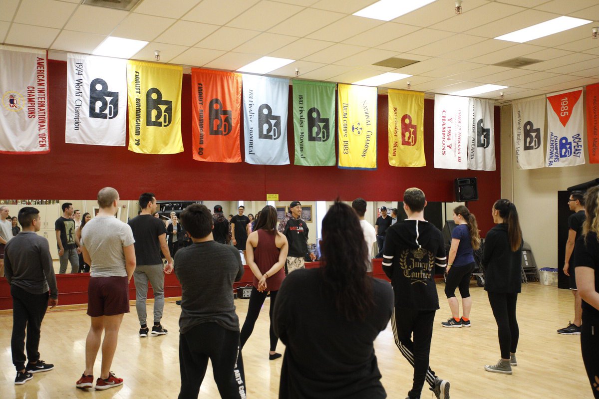 scvanguard's tweet photo. Workshops with Paul Rennick and Michael Rosales are off to a great start! #HipHopDance #Percussion #VMAPA https://t.co/6DjHnMRe1Y