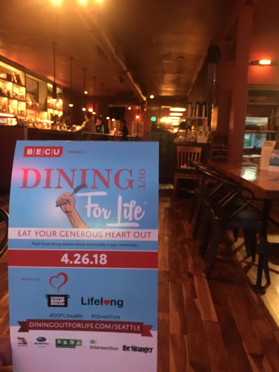 aprilkaurphd's tweet photo. Seattle: It's not to late to go out and get a yummy dinner and support @LifelongWA! #DOFLSeattle #IGiveAFork #endAIDS https://t.co/GMormgYB4n