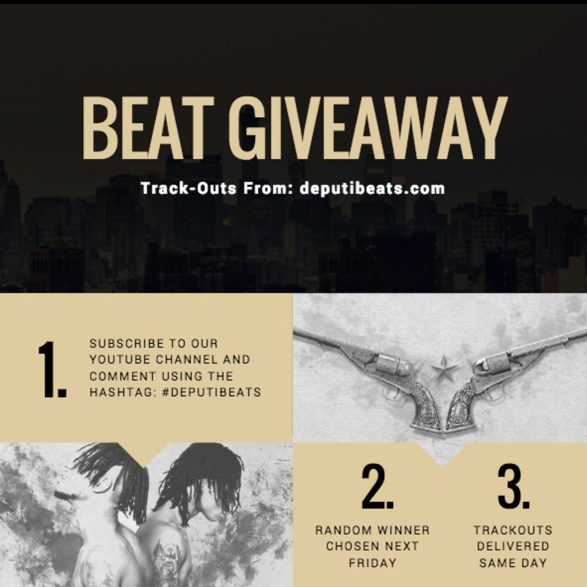 DeputiSounds's tweet photo. BEAT GIVEAWAY ALERT! 🎛️🔔 ⠀⠀⠀⠀⠀⠀⠀⠀⠀⠀⠀⠀⠀⠀⠀⠀⠀⠀⠀⠀⠀⠀⠀⠀
Winner announced Friday, will receive choice of untagged WAV or Track-Outs of this Wednesdays release "Elysium" Follow the instructions below! 👇
#giveaway #HipHopInstrumentals #freebeats https://t.co/eeZvP9KtY3