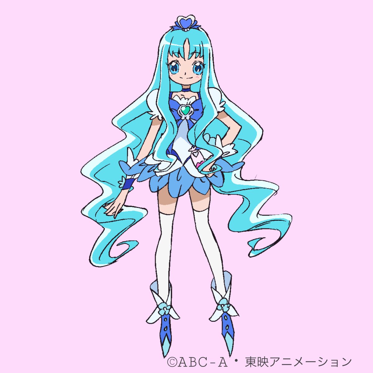 💖 #プリキュアおさらい (17)キュアマリン/来海えりか 声🎤 #水沢史絵