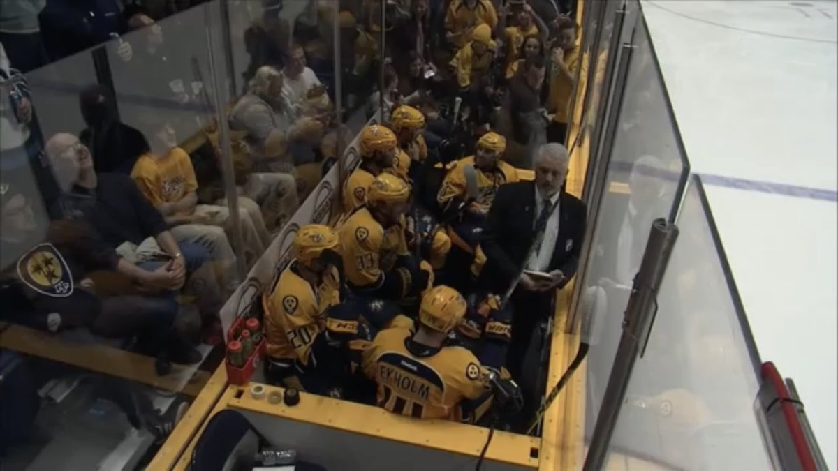 nshproud's tweet photo. Anyone remember on Nov. 14th, 2015 when the @PredsNHL beat the @NHLJets 7-0 on home ice &amp; 6 men got sent to the box for each team in the 3rd Period???

This should be a fun series. https://t.co/Hh3plhozGm