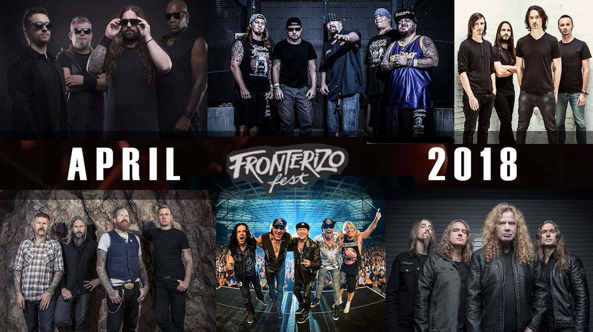Are you ready for tomorrow? If not... go get your tickets NOW! buff.ly/2HICRxJ  <a href="/FronterizoFest/">Fronterizo Fest</a> #Rock #heavymetal #festival #California