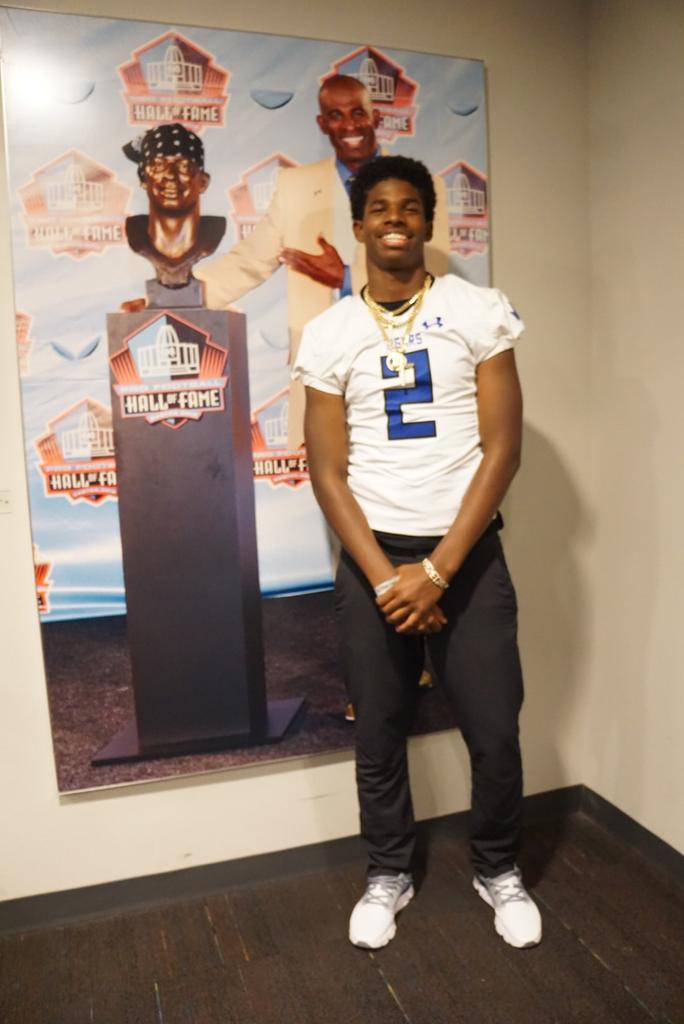 DeionSanders's tweet image. Its ok to dream big because daddy aint gon wake u up. Keep on dreaming big @ShedeurSanders keep on. #2reasons @TCCHFootball #StateChampions #Truth