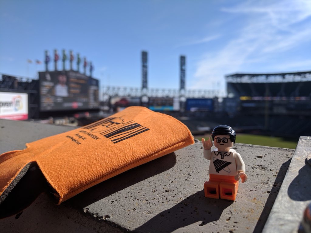 DecisionPoint's tweet photo. βBarry Codeβ has had an active couple weeks from good views in #Chicago to baseball games at both Sox and Cubs! Where will he go next? #supplychaingeek #datacapture #aidc #rfid #adventuresofbarrycode https://t.co/6sdxOf1JVA