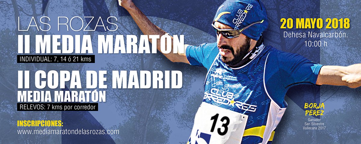 foro_runners's tweet image. El 20 de Mayo, Media Maratón de Las Rozas con la posibilidad de participar en equipo por relevos. Organizan @Club_Corredores y @Run4S. fororunners.es/event/media-ma…