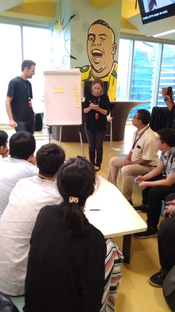 devopsdaysjkt's tweet photo. The open space session are still go on. One of the topic is Scrum around the world - what impact does culture have on scrum.
#DevOpsDaysJKT #devopsdays https://t.co/XkyK1jrLaJ