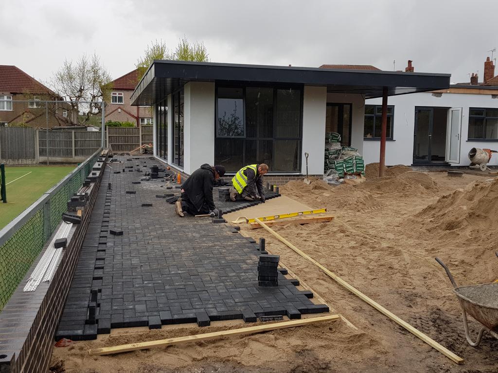 Final stages of our new clubhouse for East Wavertree Lawn Tennis Club