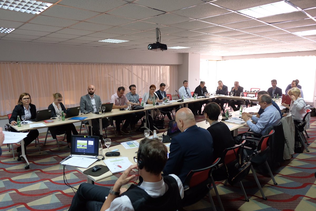 UNDPBiH's tweet photo. BIH authorities, @giz, @usaidbih &amp; @undpbih discussing further development of wood biomass and bioenergy sectors to meet the EU accession requirements #EnergySummit Neum

#BiomassProject supported by @czechaid https://t.co/jz6uY9AkpL