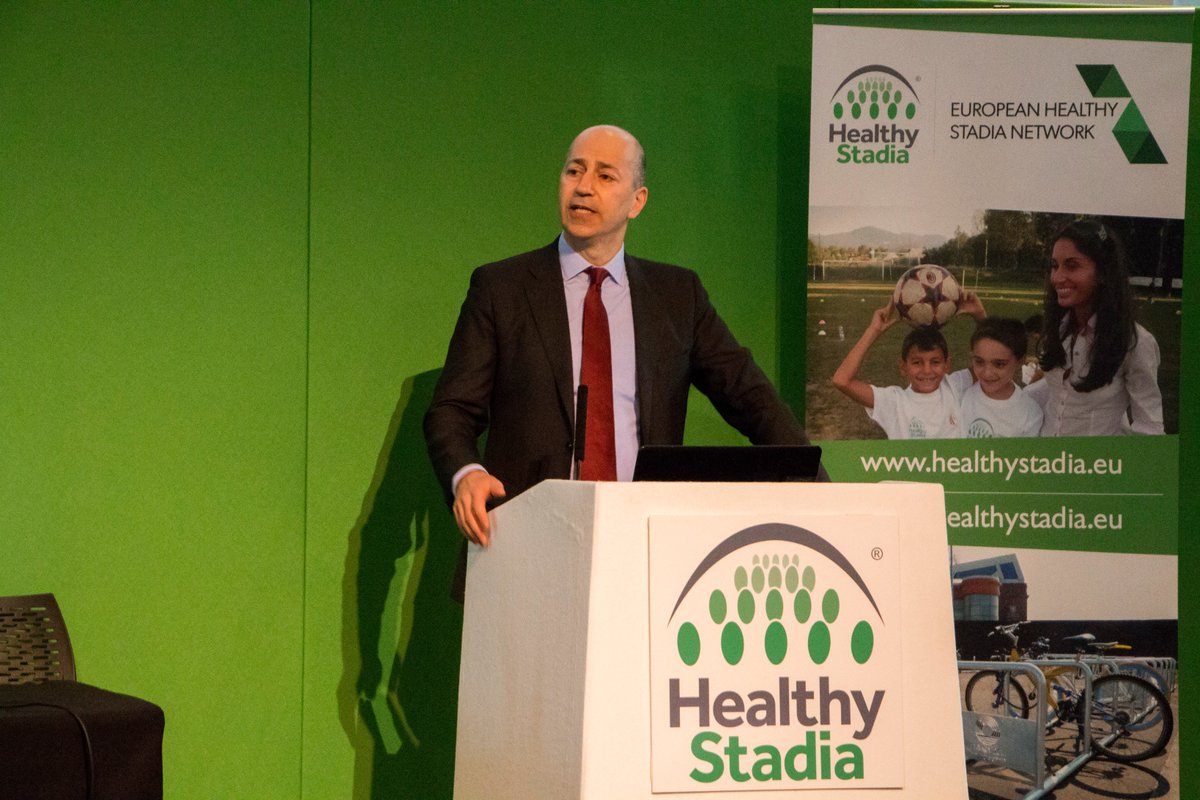 healthystadia's tweet photo. It's one year to the day since #HSConf2017!
Take a look back at some of the fantastic speakers we had last year at the Emirates, home of @Arsenal & @AFCCommunity
https://t.co/pTDjgSkoOr https://t.co/IF4o28K3PR