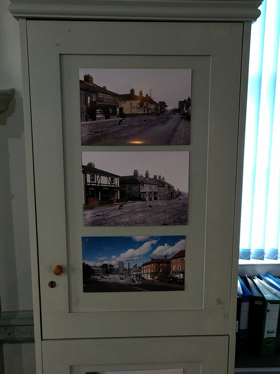 Morphed pictures of Bedale,  blending old &amp; new! From our friends at Blue Sky Thinking