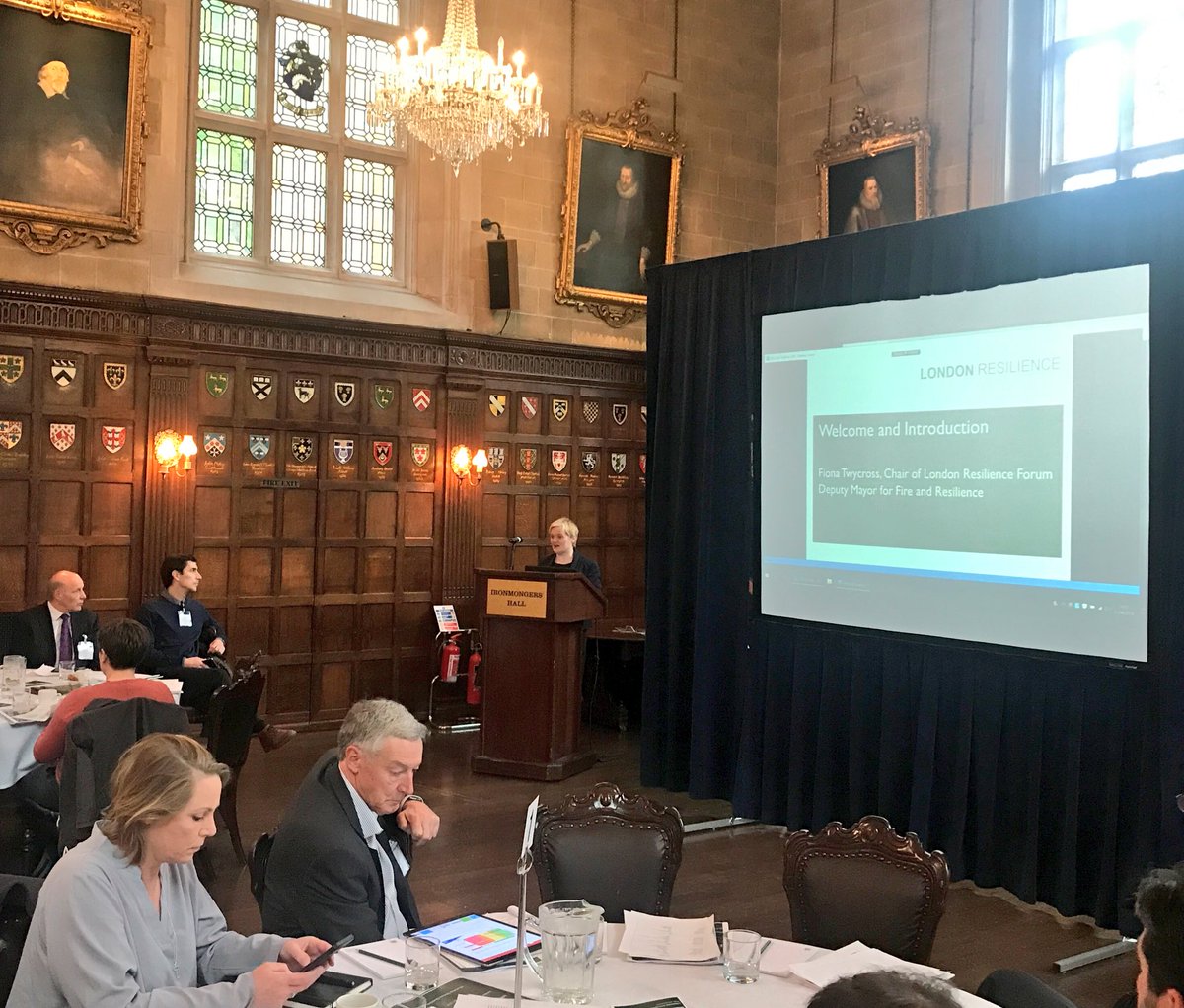 LDN_Resilience's tweet photo. Deputy Mayor for Fire &amp; Resilience @fionatwycross opening our #StrategicSummit considering preparedness for severe drought https://t.co/UlK2ImD5WT