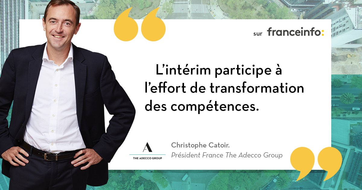 . <a href="/chcatoir/">Christophe Catoir</a> était mercredi l'invité de l'interview éco de <a href="/franceinfo/">franceinfo</a>. Il est revenu sur les chiffres du chômage trimestriels : francetvinfo.fr/replay-radio/l… #InterviewEco #Emploi