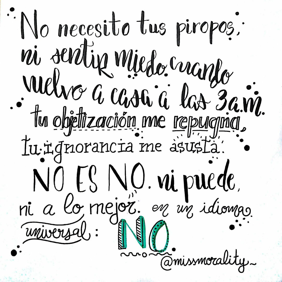 miss_morality's tweet photo. @SMT_84 He hecho este cartel y lo voy a pegar por todo el instituto. Todos los tutores vamos a tratar el tema en clase 💪. Somos el futuro, ¡hay que lucharlo! https://t.co/hU6xdg30SS