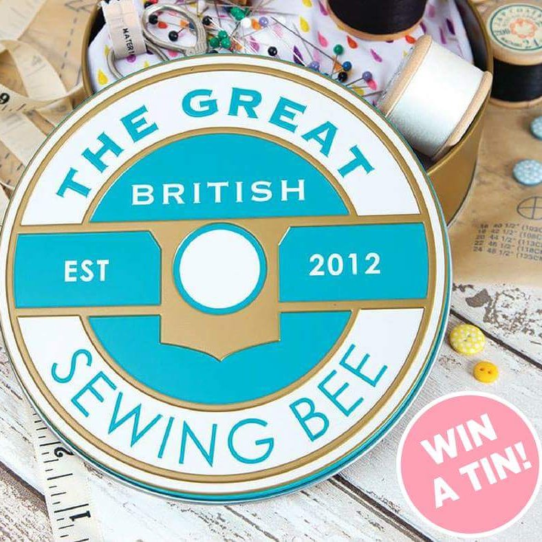 WIN A TIN!
No, not just any tin, a fab Great British Sewing Bee storage tin! 
We have 10 to give away LIVE ON AIR at 12.30pm today! Join Amy for a look through the latest issue, exciting #GBSB news and see the garments and projects up close facebook.com/lovesewingmag #sewingbee