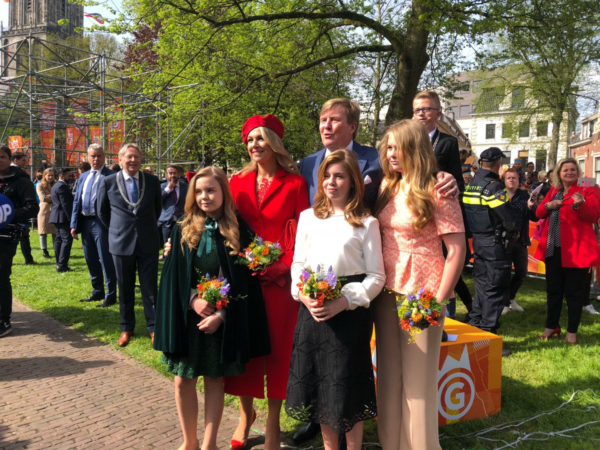 En het hele gezin bij elkaar op het Martini Kerkhof.