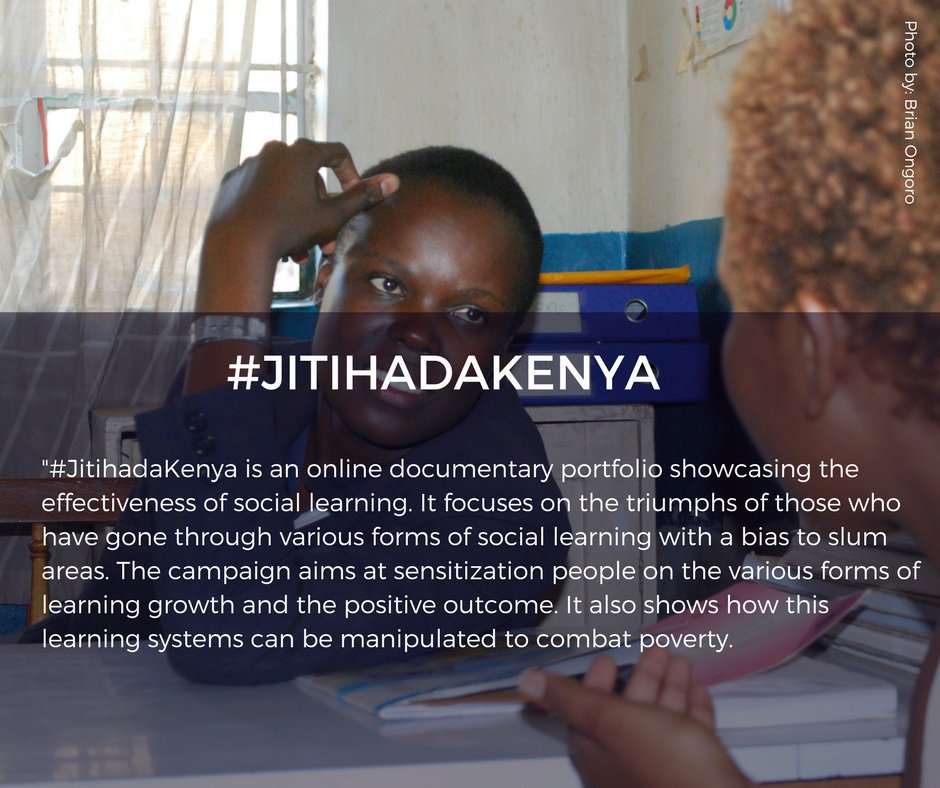 #jitihada_kenya tells the stories of learning systems that have been forgotten or even overlooked. It showcases the triumphs of these learning systems thus demystifying the need for a singular learning structure. @Makawora @Valeria_ojera 
#learninglegacy 
#IAmLegacy254