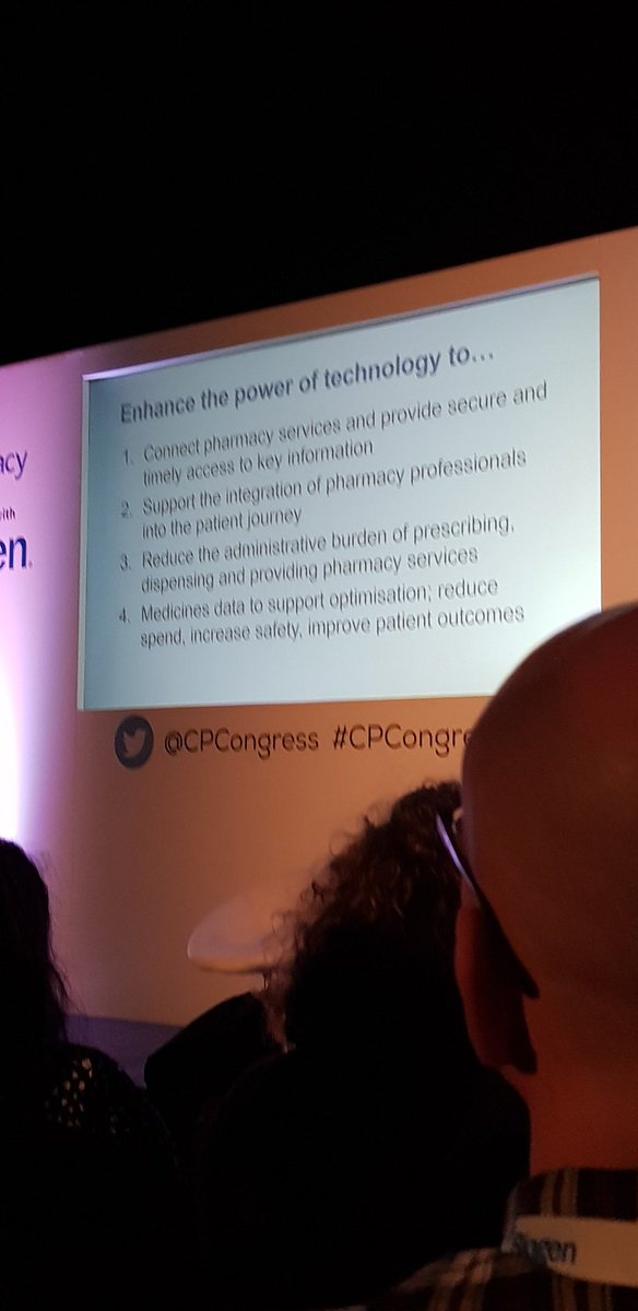 M_YousafAhmad's tweet image. Technology can improve Pharmacy provision, do we routinely harness this fully across all levels and platforms @NHSDigital #Integration #reduceAdmin #data #medicine #pharmacy #CPCongress18 @CPCongress @Clairewynn