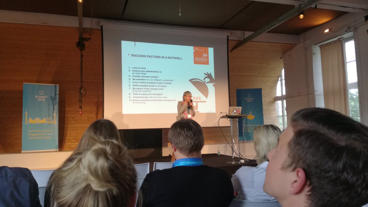 JoernRoss's tweet photo. Nice days at #staffbasesummit2018 many thanks to #staffbase #hirschtec #MontuaPartner https://t.co/0OMTJ3Kgrv