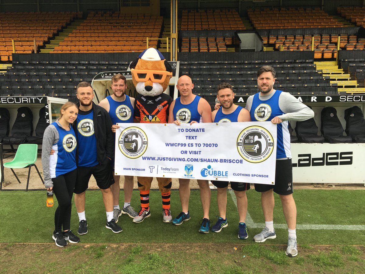 sbrisk1's tweet image. Thank you to @WTCommunityRL we are done at the Mobile Rocket Stadium and now heading for Headingley. Can we get to £2k by the end of today?? justgiving.com/shaun-Briscoe #setof6
#stepchallenge