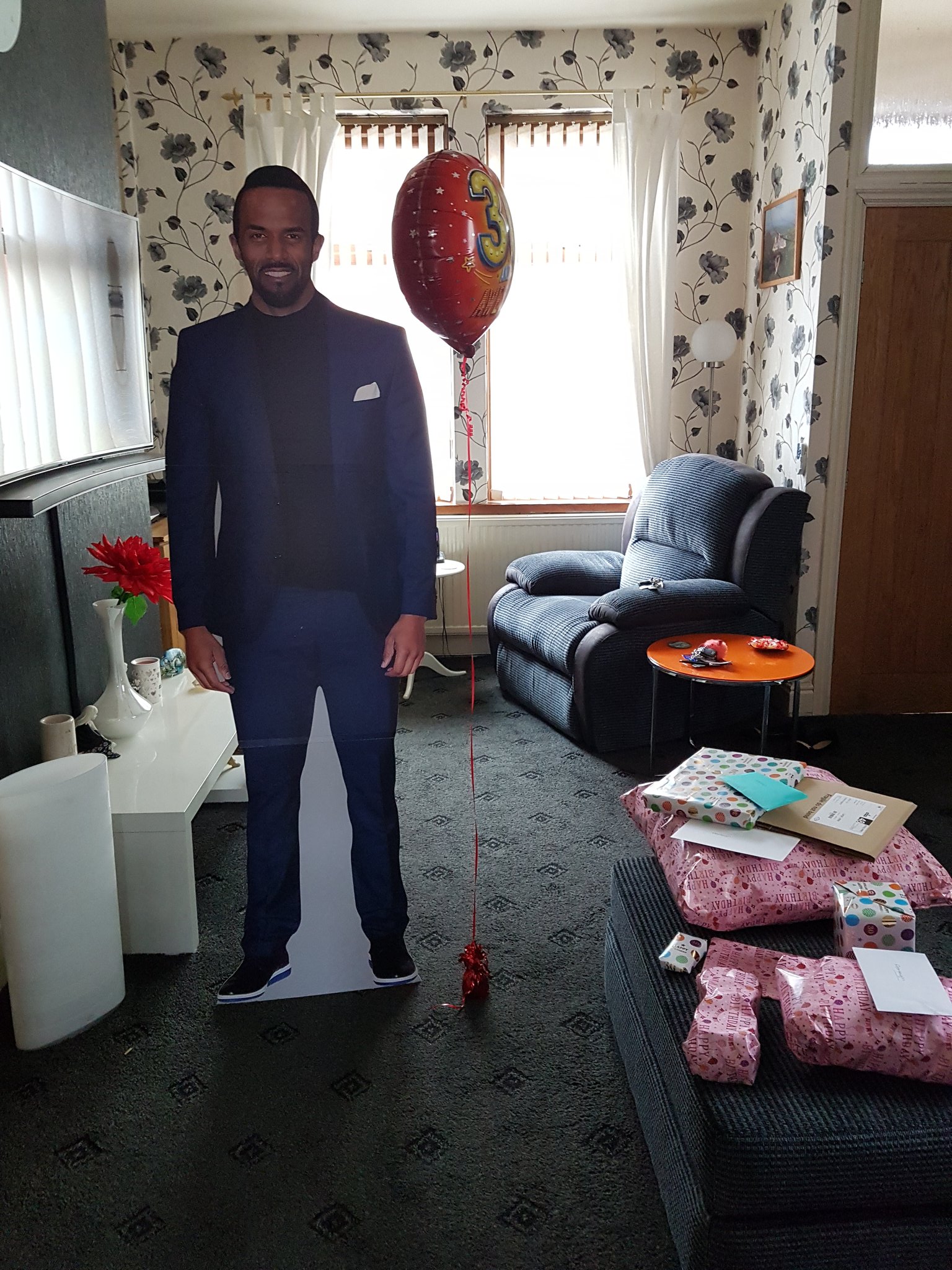 Happy Birthday  it\s the closest I could get to the real Craig David 