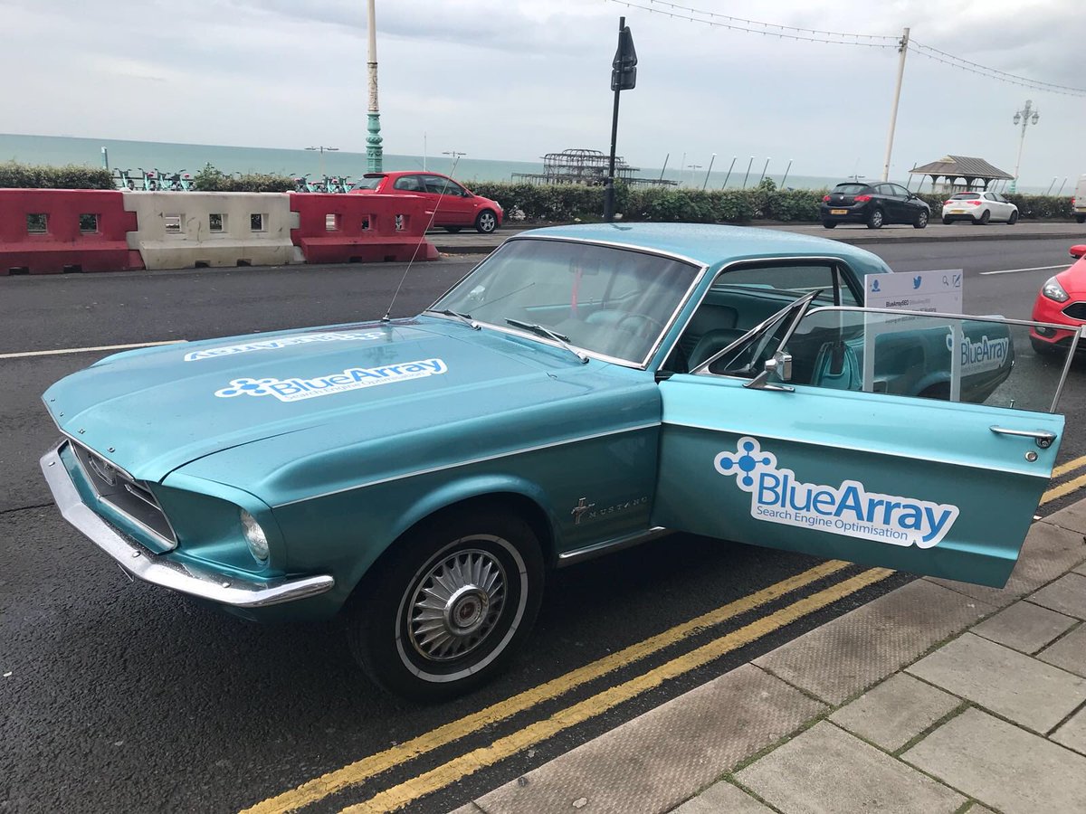 bluearrayseo's tweet photo. We are now at the front of #brightonSEO feel free to come down and get a photo! #SEOengine https://t.co/XdJcYtqZm8