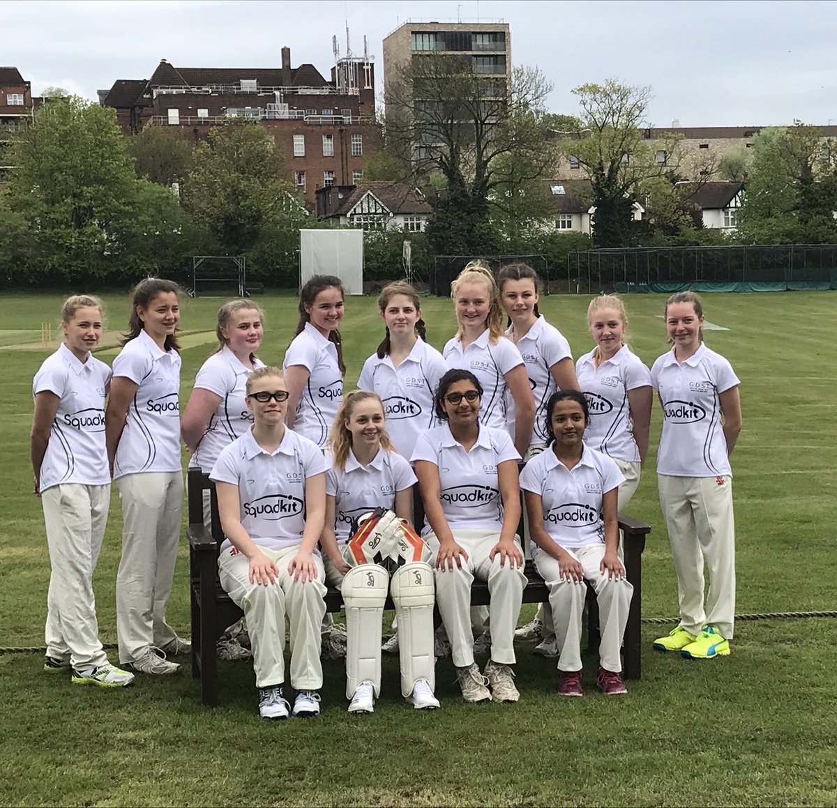 nhehs_sport's tweet photo. Todayโs the day the @GDST Select Cricket team ๐ take on an all โญ๏ธ @HomeOfCricket Team and we congratulate both Hannah (Year 11) and Deepa (Year 13) for representing the team. Shirt presentation is complete....let the games begin! @cricketforgirls @nhehs #GDSTselect #cricket https://t.co/teoB1fUy79