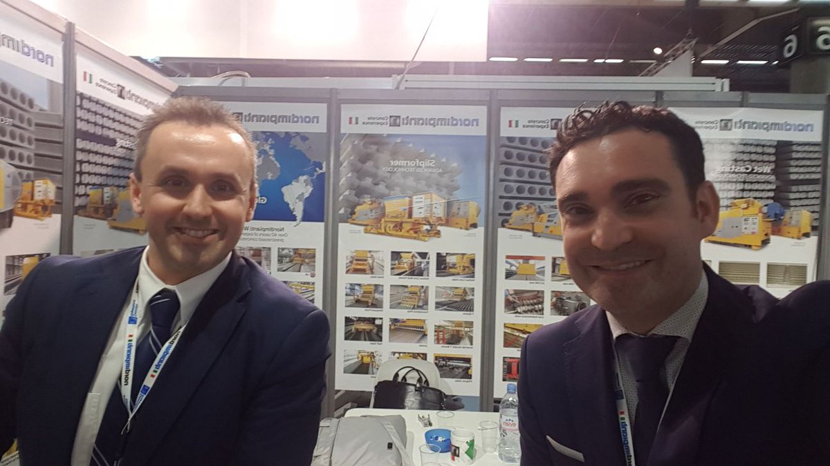 Nordimpianti's tweet photo. Waiting for you @intermatparis , Stand 6HJ-125!
#intermatparis #concrete #technology #precast #prestressed #extruder #wetcasting #slipformer #NanoExtruder https://t.co/ZIsyKxUtIQ