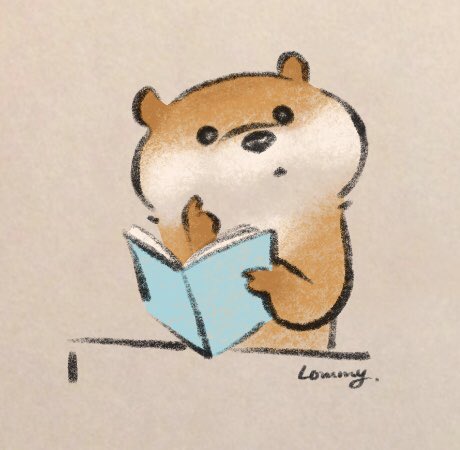 そうそう。ちゃんと勉強してるの。

#カワウソ 