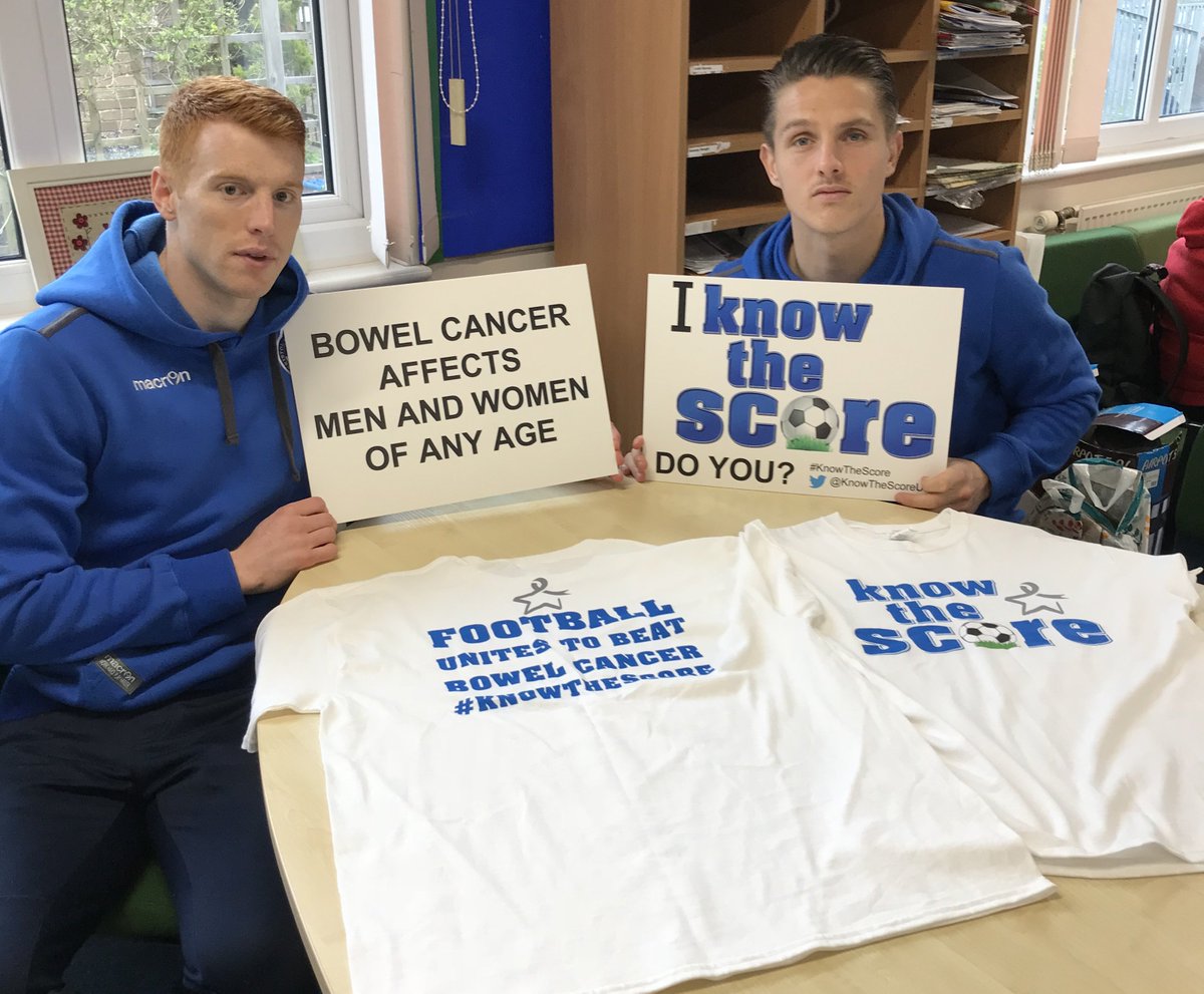 KnowTheScoreUK's tweet photo. Here's @Official_BRFC stars Rory Gaffney and @tomnichols20 taking time out from @BristolRoversCT activities to show their support for #KnowTheScore. Thanks, fellas!

Bristol Rovers #KnowTheScore - do you? https://t.co/ZOlqgJu73m