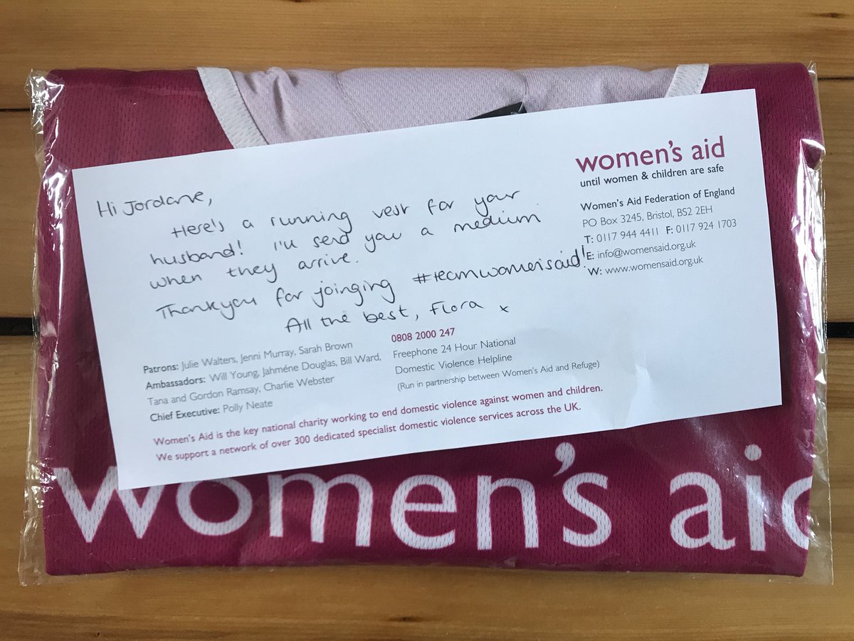 #teamwomensaid 

The @natfednews team (and my awesome husband!) are running 10k in May and we’re trying to raise 10k for @womensaid 

Please donate for this amazing cause...and retweet! 

housing.org.uk/run

#untilwomenandchildrenaresafe
#runuk #ukrunclub #twitterrun