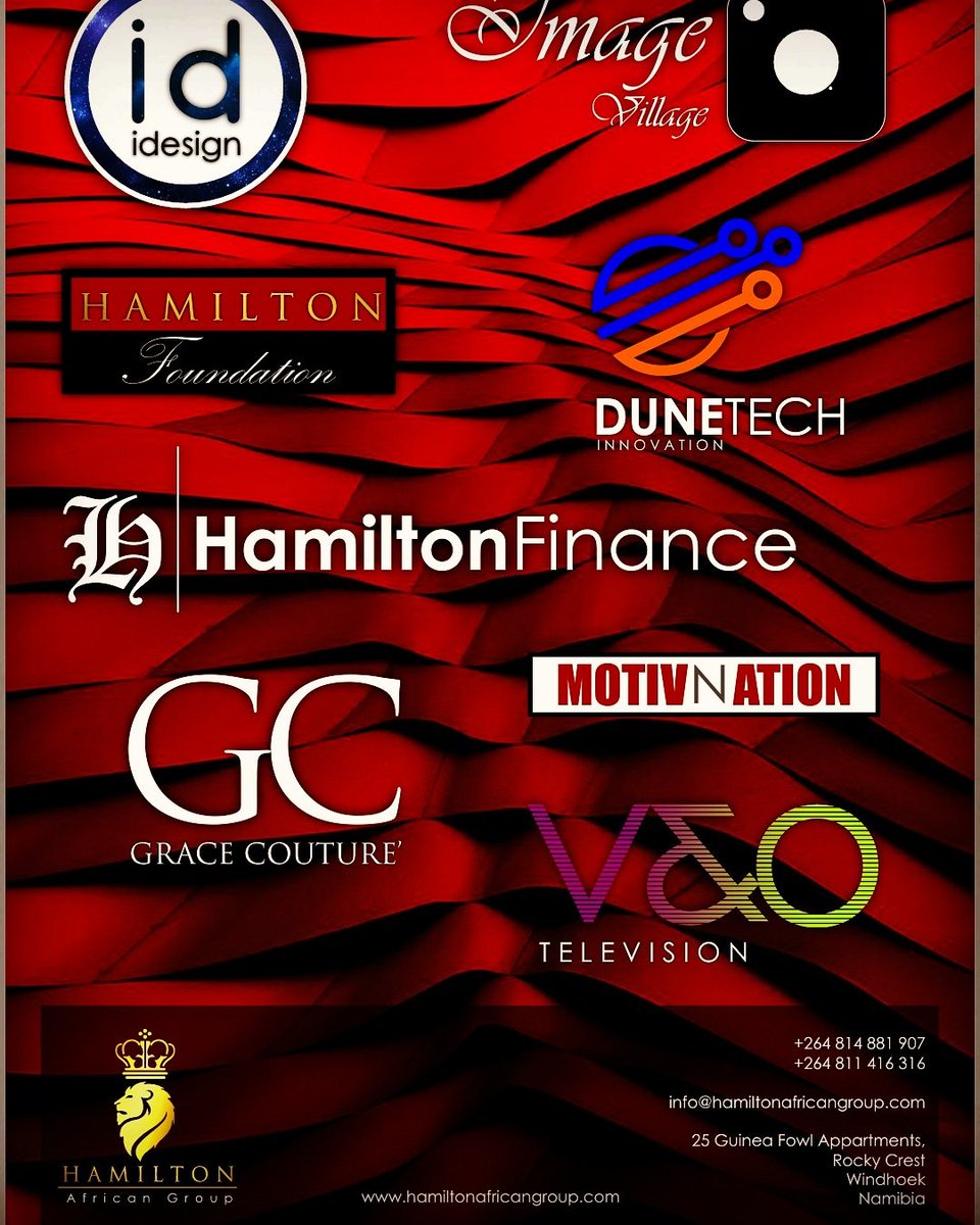 HamiltonAfrican's tweet photo. #HamiltonAfricanGroup a hub of business solutions for those making MONEY.
Our subsidiaries cater for people's needs e.g. IT, ADVERTISING, MARKETING, BUSINESS, DESIGNING & CORPORATE BRANDING & more.
Get in touch with us for more information on business opportunities
#Business https://t.co/mhHtqPaOMj