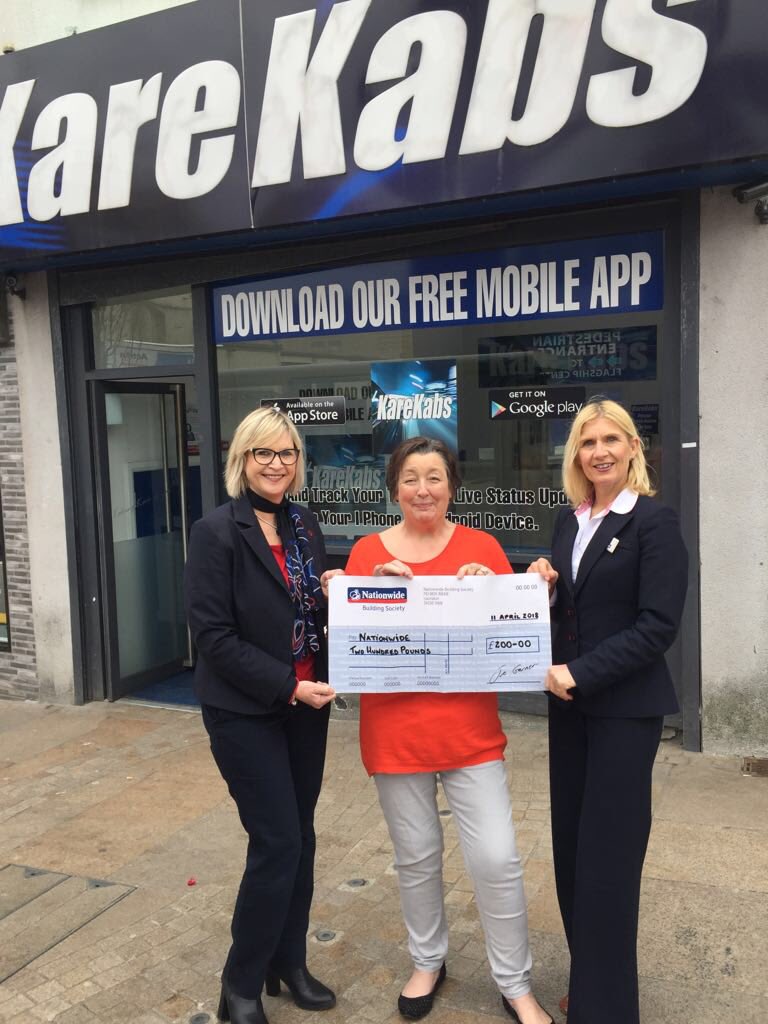 weatherall_j's tweet photo. @NBSNINE 0942 gets cheque from local business to help with our fund raising #ourcommunity https://t.co/IdvPkpYVAX