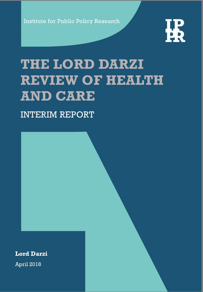 iHealthVisiting's tweet photo. The Lord Darzi Review of Health and Care: Interim report The independent Lord Darzi Review aims to examine the state of quality in health and care services and make recommendations for future funding and reform of the system. https://t.co/5wnBH0Sbei https://t.co/WH9K8bH9kv