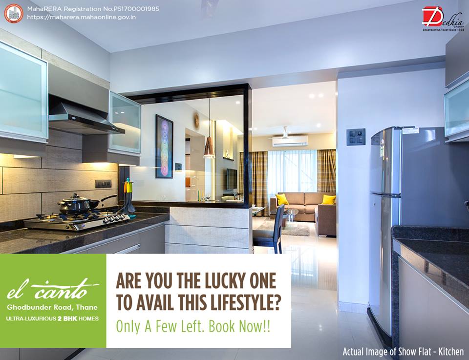 DedhiaGroup's tweet photo. Only A Few Left. Book Now!!

El Canto - Ghodbunder Road, Thane (W)
Ultra-Luxurious 2 BHK Music Inspired Homes

Actual Image Of Show Flat - Kitchen

#Maharera Number: P51700001985
https://t.co/X2BdNHNQVQ

https://t.co/VxXjJUy506

 #Elcanto #Thane #Ghodbunder #RealEstate https://t.co/IgEnteamrl